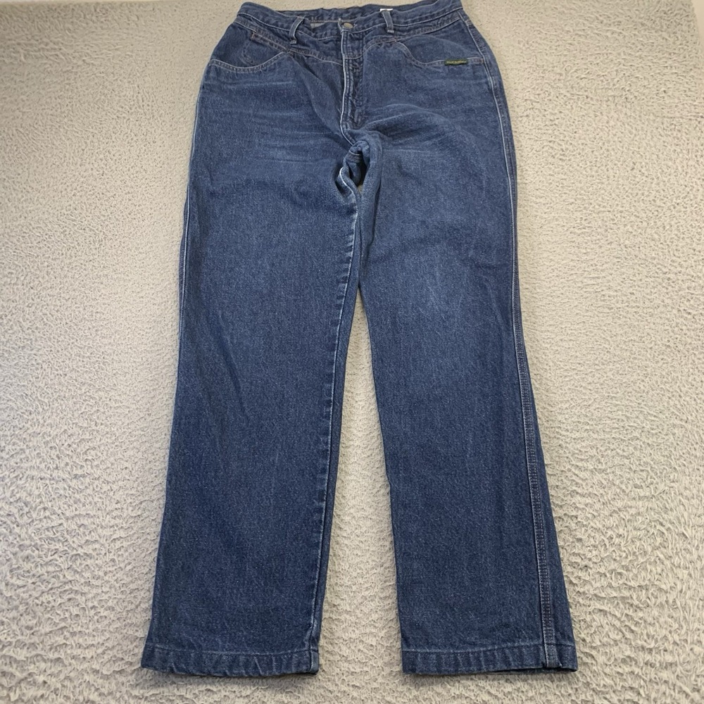 Vintage Rockies Bareback Jeans Womens 34 [Fits 30x31] Blue‎ Riding NEEDS REPAIR